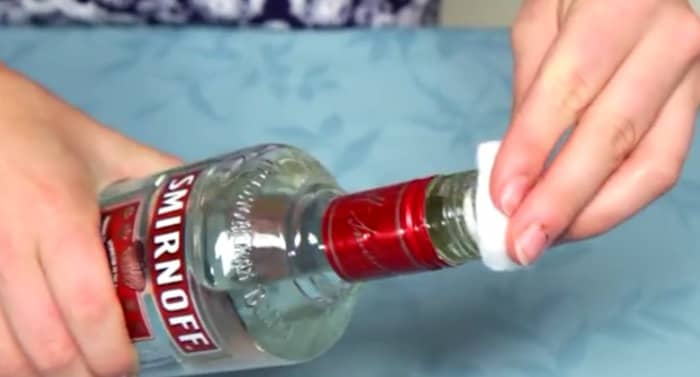 Rubbing vodka on your face? This is why it's a good idea